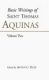 Basic Writings of Saint Thomas Aquinas, Vol. 2.